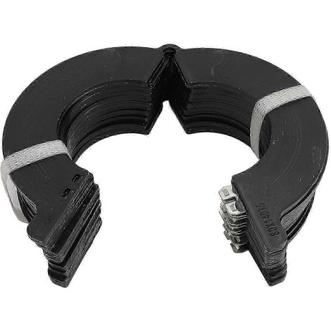 Kit de 10 cales de godet de 80 mm pour Bobcat 337, 341, 435, X335, X337 et X341 - Prolonge les intervalles de graissage, protection contre la poussière, pièces de rechange en plastique technique (1/5)