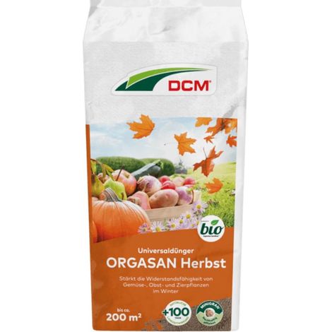 DCM ORGASAN Engrais universel d'automne 10,5 kg – engrais de jardin 100 % végétal (1/5)