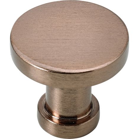 Hettich Möbelknopf Aluminium rosa Ø 26,0 mm - 1 Stück Möbelgriff