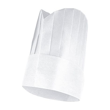Gorro de chef desechable y ajustable SPOON  Blanco