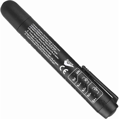 Stylo Testeur de Liquide de Frein à 5 LED pour DOT3/4/5 - Outil de Diagnostic Auto (1/5)
