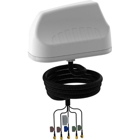 Antenne Mimo 5-en-1 haute performance 617-2700 MHz LTE/5G – 2 antennes cellulaires, 2 Wi-Fi, GPS – Température -40°C - MIMO 5 EN (1/5)