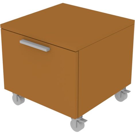 Cassettiera con ruote - Design moderno per cameretta e ufficio - Zolfo (1/5)