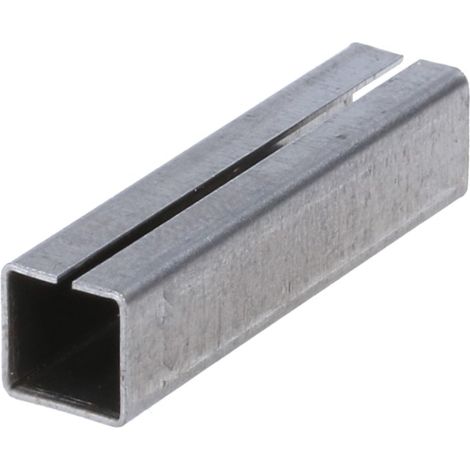 Verstärkungshülse Vierkant-Aufsteckhülse Reduzierhülse Schlitz-Vierkantadapter 6 auf 7mm