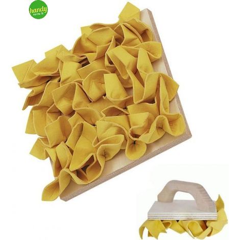 Tampone Italrulli con base in legno 15 x 15 cm