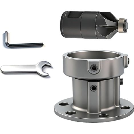 Outil à Chanfreiner pour Meuleuse Angulaire Métal de précision réglable Accessoires d'outil de chanfreinage pour meuleuse d'angle pour ouvriers, fabricants, entrepreneurs, fer, aluminium, cuivre (1/5)