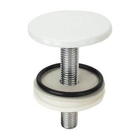 TAPPO COPRIFORO mm 50 bianco - barra fil. Ø 12 10 PZ