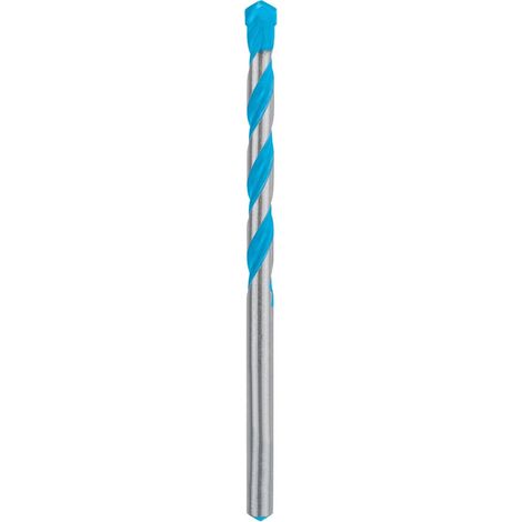 Bosch – Foret béton pour perceuse 2608900611 – Diamètre 6 mm – Longueur totale 100 mm – Tige cylindrique – Compatible carrelage, granit, bois, métal - Y635952