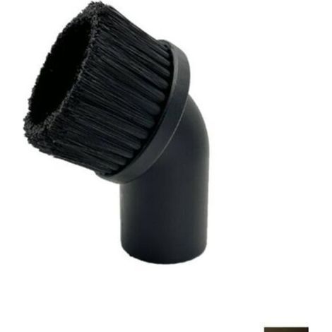 Brosse ronde pour aspirateur, brosse d'aspiration, accessoire pour aspirateurs eau et poussière, diamètre intérieur 44 mm, longueur des poils 40 mm (1/2)