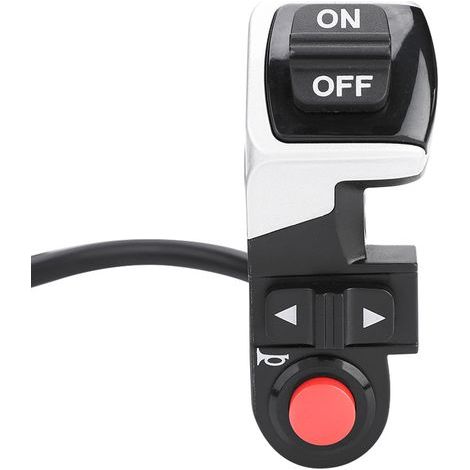 Lampe frontale, klaxon et clignotants 3 en 1 pour vélo électrique