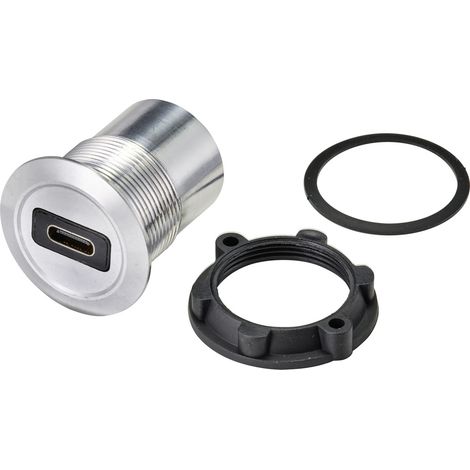 TRU COMPONENTS TC-9534336 USB-Einbaubuchse 3.1 Buchse, Einbau USB-C™ 3.1 Buchse auf USB-A 3.0 Buchse