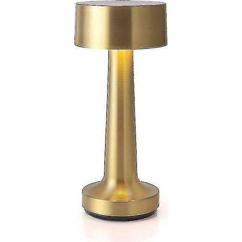 Lampe de table rechargeable à capteur tactile, veilleuse à chargement USB pour intérieur et extérieur (restaurant, bar, terrasse).