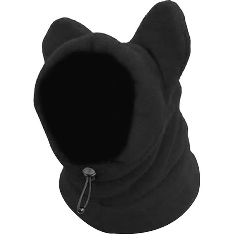 Bonnet d'hiver pour Animaux de Compagnie pour Chiens, Cache-Oreilles en Polaire apaisant et Capuche, Couvre-Oreilles Coupe-Vent réglable pour Petits Animaux Pendant Les promenades, S