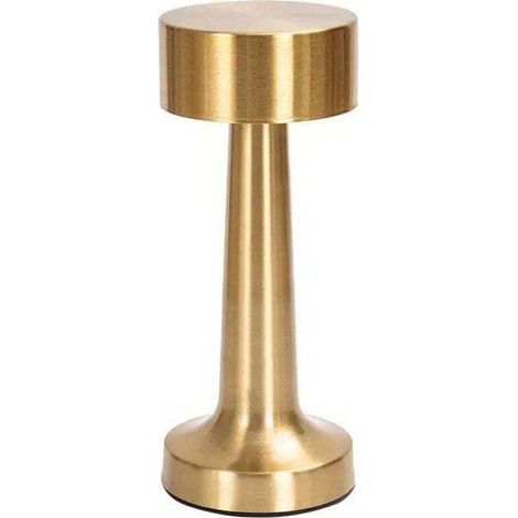Lampe De Table à Gradation, Lampes De Table sans Fil Rechargeables avec Capteur Tactile, Luminosité à 3 Niveaux, Lampe De Nuit à LED 3w pour Tables De Chevet, Tables Basses, Restaurants (1/5)