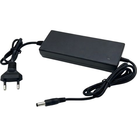 Alimentatore 24V LED COB 96W 4A Pulse spina europea 5.5x2.1mm da tavolo potente (1/5)