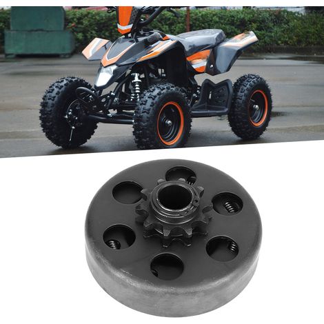 Embrayage centrifuge pour moteur 10 dents, alésage 19 mm, chaîne 3/4" 40/41/420, compatible karting, quad et mini-moto. (1/5)