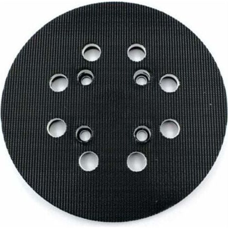 Plateau de ponçage pour Bosch - Ø 125 mm - Dureté moyenne - Avec système accessoires pour ponceuse excentrique PEX 300/400 AE / 4000 AE / Advanced Orbit 18-Crezuo