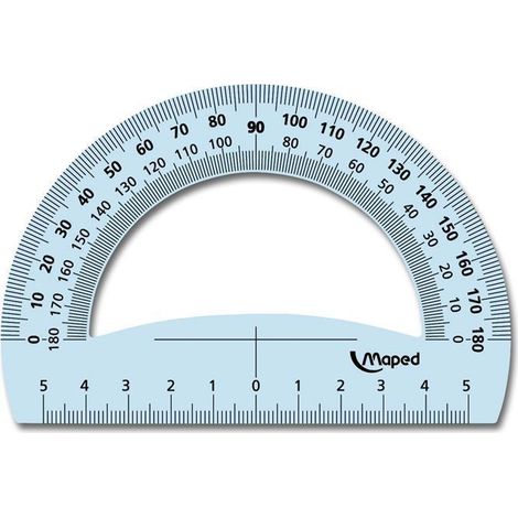 Rapporteur Cristal 180/12cm