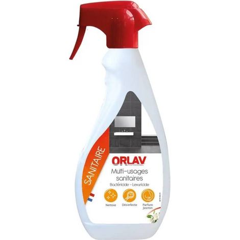 ORLAV - Spray multi-usages sanitaire - Parfum jasmin - 750 ml (1/3)