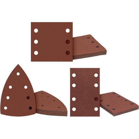 Bosch EXPERT C430 Set de papiers abrasifs, 115×107/100×150/80×133 mm : K80,5/120,5/180, 45 pcs (1/5)