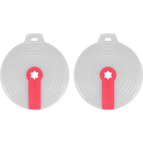Couvercle de mélangeur en Silicone, bol anti-éclaboussures, couvercle de mélangeur, fouet à œufs, protection contre les éclaboussures pour mélanger les œufs, fouetter la crème, mousser le lait rouge, (1/5)