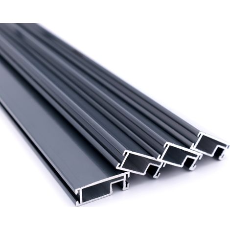 Profils Moustiquaire Cadre recoupable - Longueur 200 cm - Alu Gris Anthracite