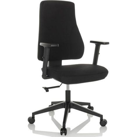 [GEBRAUCHT] Hjh Office Profi Bürostuhl Drehstuhl Mathes Chefsessel Schwarz Ergonomisch B-Ware