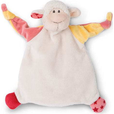 NICI Conforter Agnello 25x25 cm – Copertina Coccolosa da 0+ Mesi – Trapuntina Nanna per Neonati e Bambini Piccoli – Animali di Pezza per Bambini – Cuscino Consolatore per Ragazze e Ragazzi (1/5)
