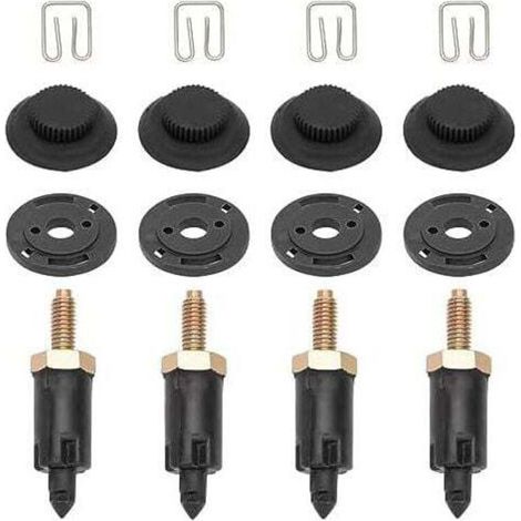 Swgaunc 4 Set Fixations Couvre Moteur 2.0 HDI pour Berlingo C4 C5 Xantia Xsara 206 306 307 406 607 806 Expert 0137F6 13711 clips + boulons (1/4)