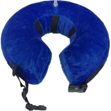 Collier de récupération gonflable pour chien avec boucle réglable, taille moyenne (1/4)