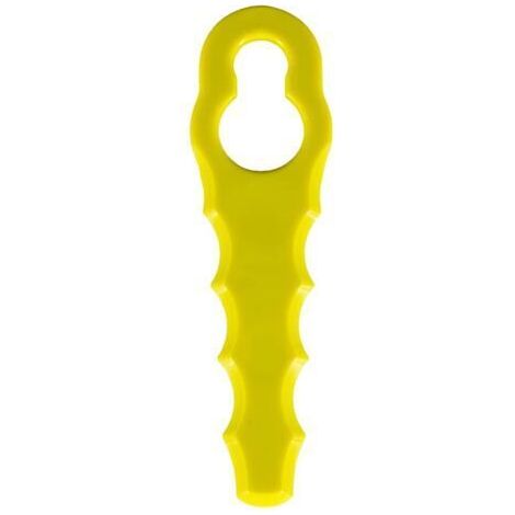 Lot de 50 Lames de Rechange compatible pour Ryobi Coupe Bordure, Têtes Double Lames Dentelées RAC155 RAC157 RAC158 (1/5)