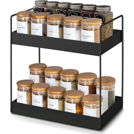 Corner Shelf 2 Tier Plate Holder Standing Shelves Bathroom Kitchen Shower Basket Countertop Organizer Vanity Tray Storage Makeup Bin1 (1/5)
