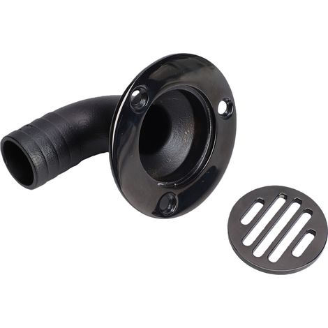 Drain de sol coudé pour bateau, 90 degrés, acier inoxydable 316, 1 à 1/2 pouces, dalot de Drainage (1/5)
