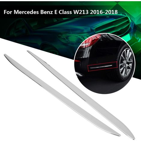 Seitlicher Schutzleisten hinten für Mercedes E-Klasse W213 (2016–2018) – Zierleiste in Chrom (1/5)