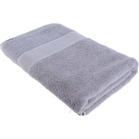 Toalla de baño 70x130 cm 100% algodón - gris claro - Tendance