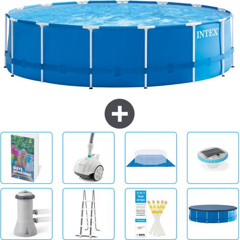 Frame Pool Rund - 457x122 cm - 9-teilig S552