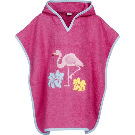 Kapuzenhandtuch - Playshoes - Flamingo S (0-4 Jahre) (1/2)