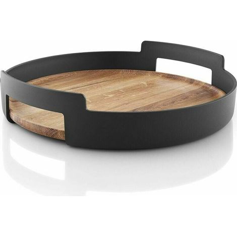 Nordic Kitchen Serving Tray, Simple and Timeless Design, Black (1/3)