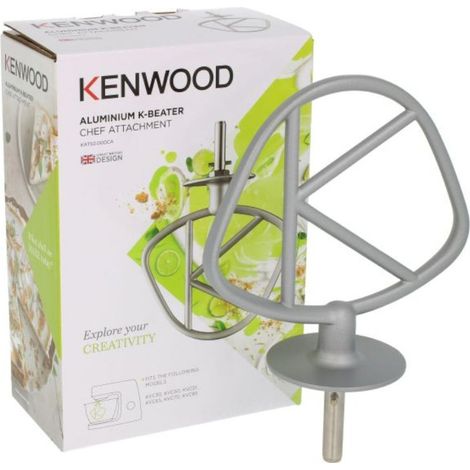 Batteur K en aluminium avec circlip pour robots CHEF AW20011064 KENWOOD (1/3)