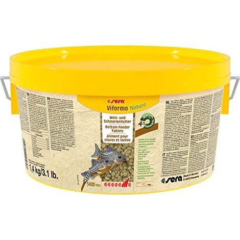 Sera Nature Viformo - Mangime per Loricaridi e Botie - Formato: 5400 pastiglie (1/4)