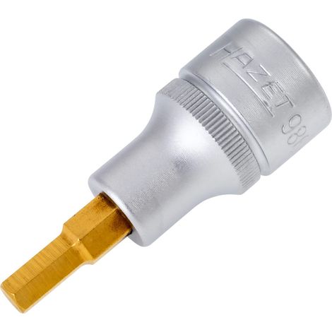 Hazet Steckschlüsseleinsatz 986 1/2&quot Innen-6-kant SW 6 mm L 60 mm - 986-6