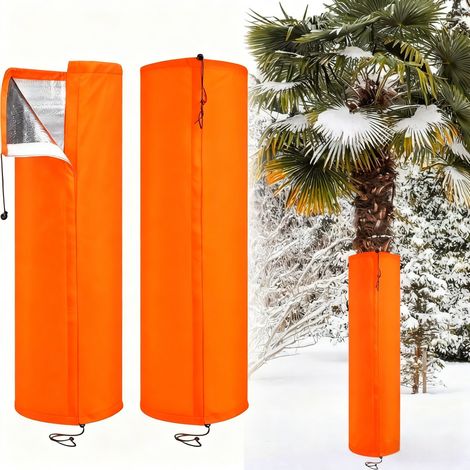 BBPETOPE Housse de protection antigel pour plantes et arbres, protection hivernale pour palmier, sac isolant pour racines, taille M grande dimension 30 × 100 cm, lot de 2 pièces, pour jardin extérieur (1/5)