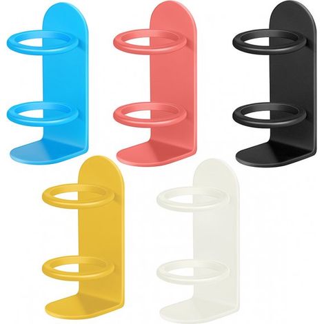 Soporte para cepillo de dientes eléctrico, 5 piezas, Autoadhesivo, Apto para cepillo de dientes Oral, Soporte para cepillo de dientes eléctrico (1/5)