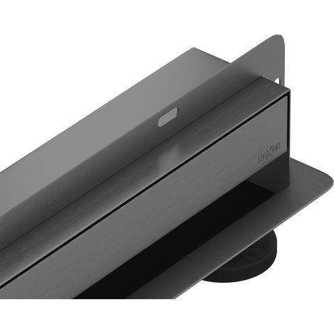 Mexen Flat Wall Wandablauf 2-in-1 120 cm, gun gray gebürstet - 1E30120 (1/5)