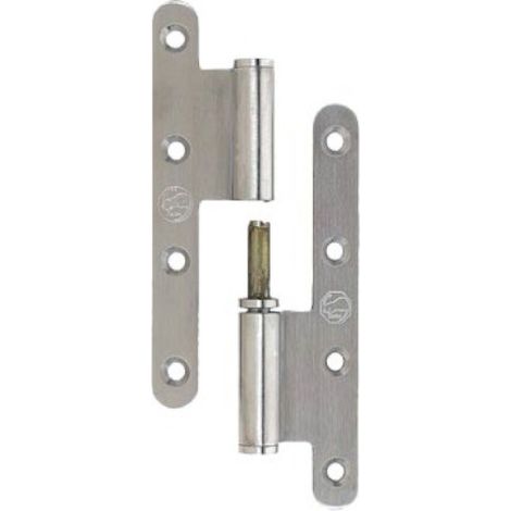 Paumelle à bouchons 160x80mm bout rond droite - JARDINIER MASSARD - J532350
