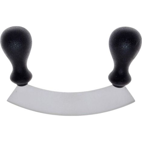 Fraraccio mezzaluna 24 cm acciaio manico nylon professionale