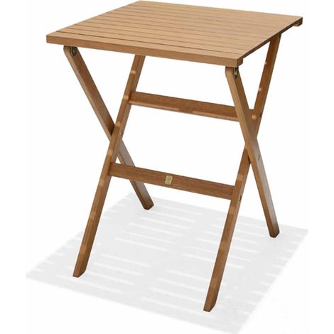 Gartentisch Chillvert Milán Holz 56x56x74 cm Quadratisch 2 Gäste