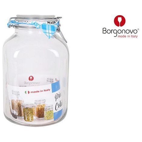 (6 u.) BOTE CRISTAL HERMETICO
