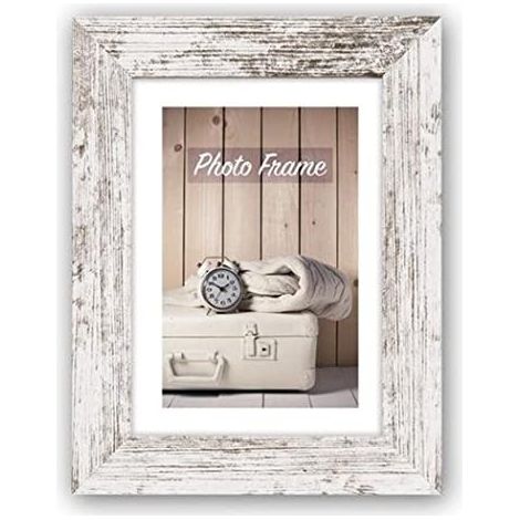 ZEP Nelson 6 white/brown 13x18 Wood Frame V21576 marca ZEP