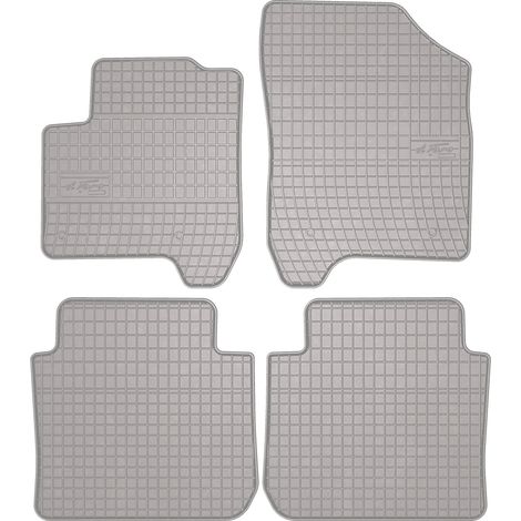 Alfombrillas de goma para coche: Citroën C3 Picasso monovolumen (2008-2017) - color gris a juego. (1/5)